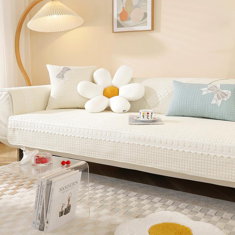 

Хлопковая Ткань Подушка для Дивана, Чистый Хлопок Универсальная для Четырех Сезонов Нескользящая Простая Современная Подушка для Сиденья, Китайский Чехол, Полотенце для Спинки 70*70cm