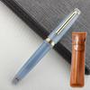JinHao 82 Fountain Pen Transparent Fluorescent Blue Ink Pen  EF F M Nib Business Stationery Office School Supplies Pens