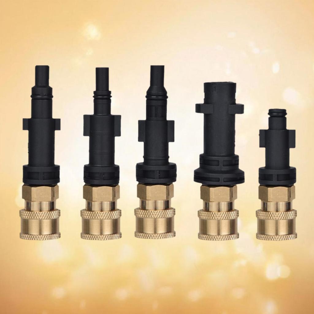 High Pressure Lance Washer Hose Adapter 1/4 Quick Release Connector