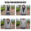Adjustable Weighted Vest Weight Jacket Oxford Exercise Weight Loading Cloth Strength Training 50kg