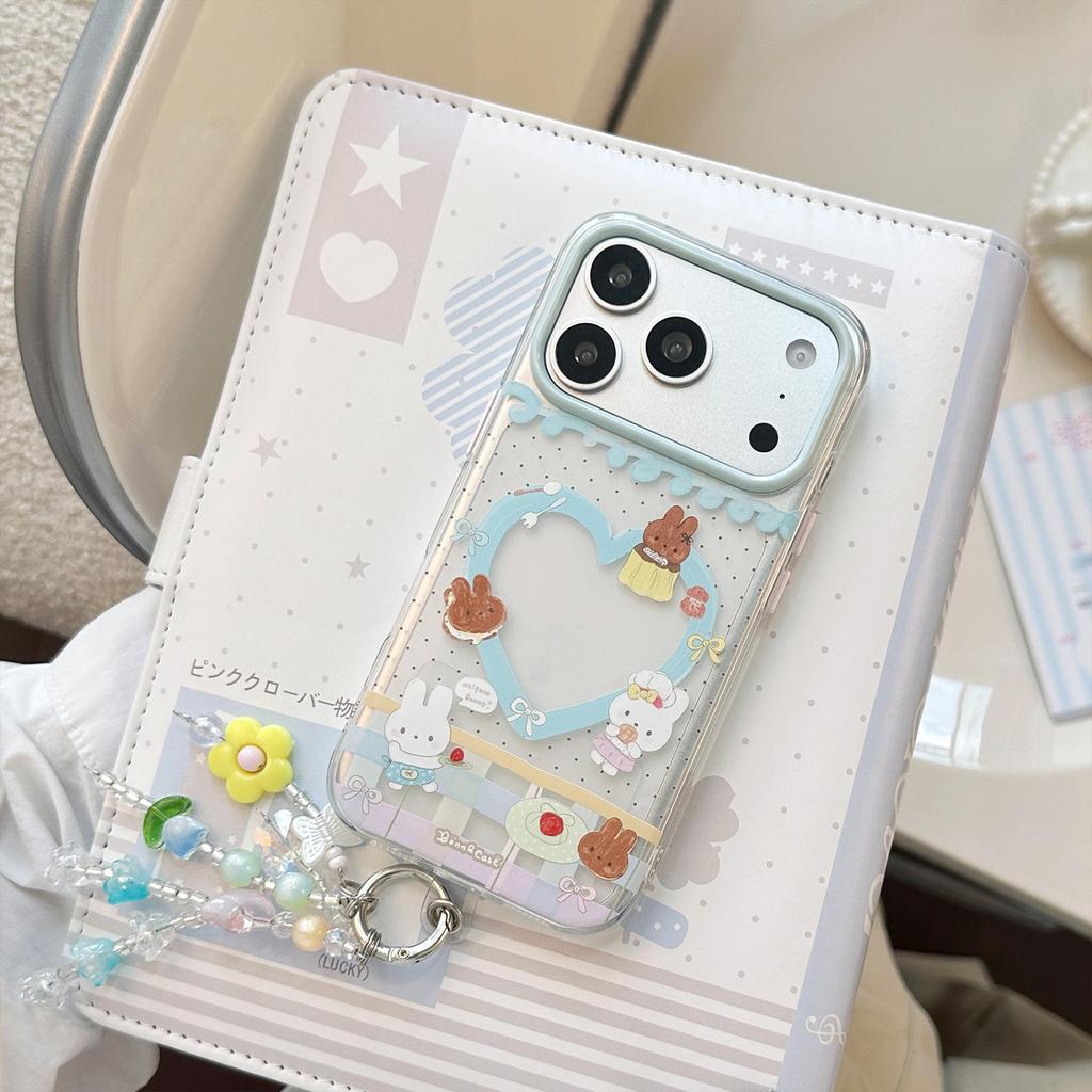 Cute Rabbit Phone Case for iPhone 16, iPhone 17, and iPhone 17 Pro Max