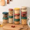 Glass Sealed Lid Container for Yogurt, Tea, Coffee, Dried Fruit, Honey, and Bird's Nest Portioning