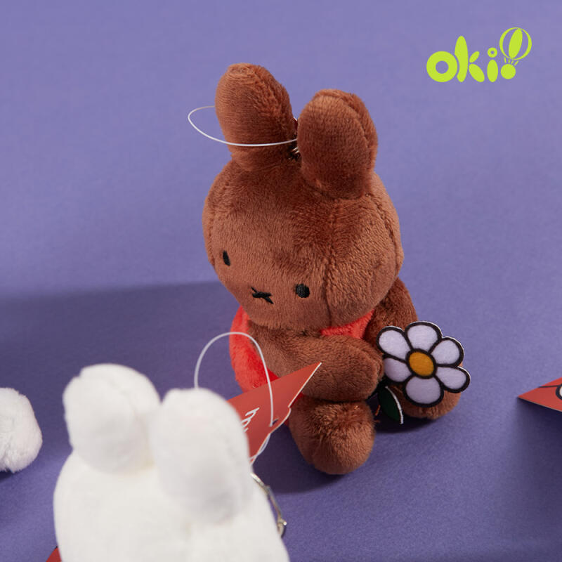 Miffy bag hook keychain doll