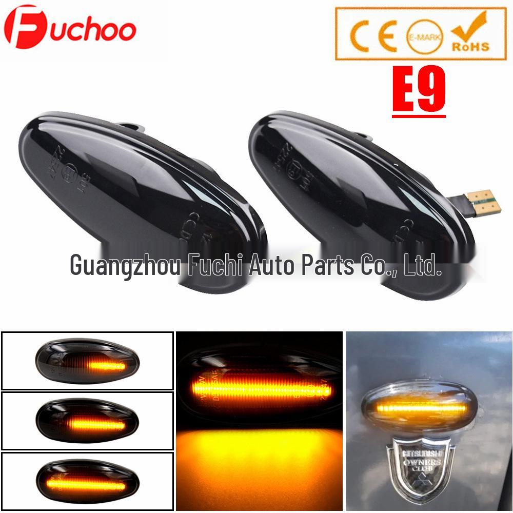 Black Shell Sequential LED Side Turn Signal for Mitsubishi Outlander, Lancer, Pajero & Eclipse