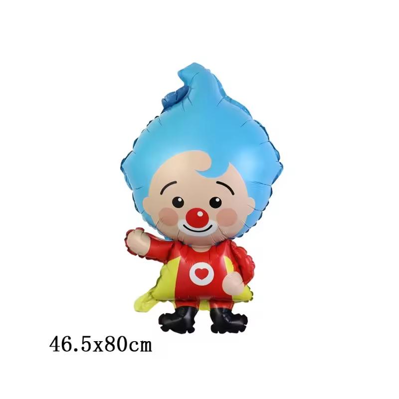 Circus Theme Clown Birthday Party Decoration Tableware Cup Plate Balloon Backdrop Baby Shower Kids Birthday Party Supplies Toy