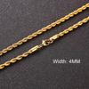 3/5/7/9/11MM Cuban Chain Necklaces for Men Women,Stainless Steel Curb Link Chain Collar,Zircon Gift for Dad Husband BFF