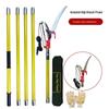 Telescopic High-Altitude Branch Lopper with Pulley, Long Handle Saw & Pruning Shears for Garden & Tree Maintenance.