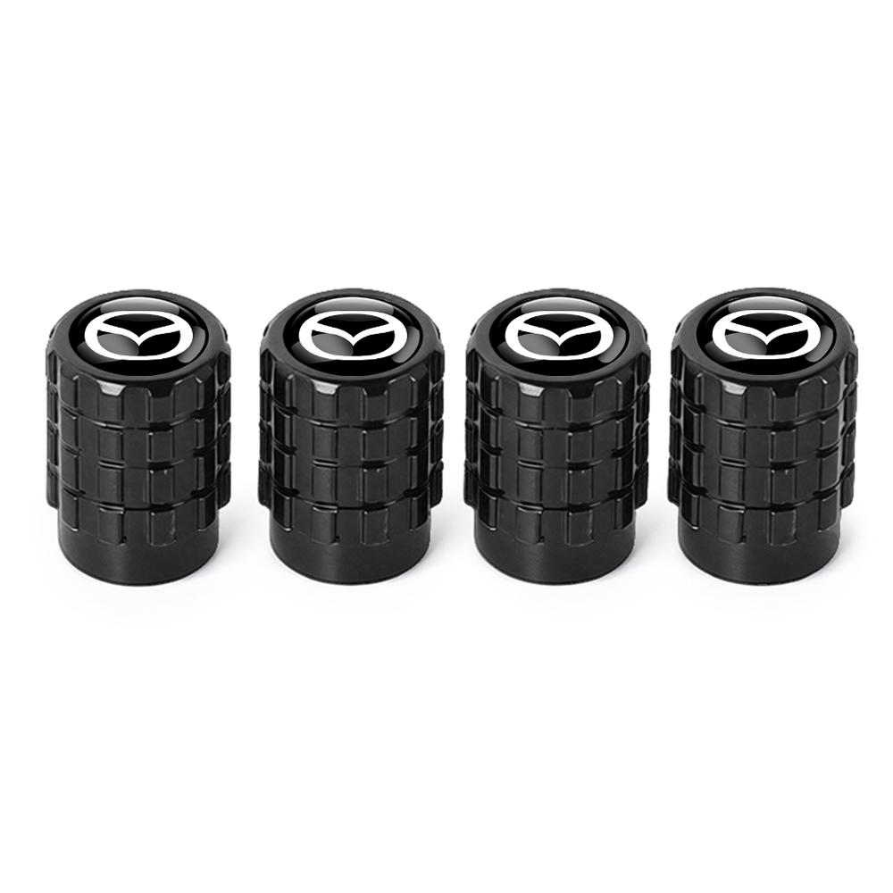 4Pcs Car Wheel Tire Valve Cap Stem Cover Auto Accessories For Mazda 2 3 5 Axela Atenza Speed 6 CX-3 CX-4 CX 5 CX-7 CX-8 CX-9 MS j1