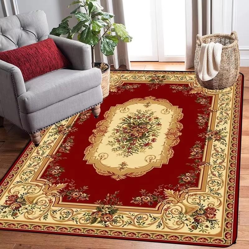 Duży Rozmiar Duży Dywan Tradycyjny Orientalny Vintage Dywan Obszarowy Skandynawskie Maty Podłogowe Europejska Strefa Wejściowa Stary Drukowany Dywan Nowoczesny INS