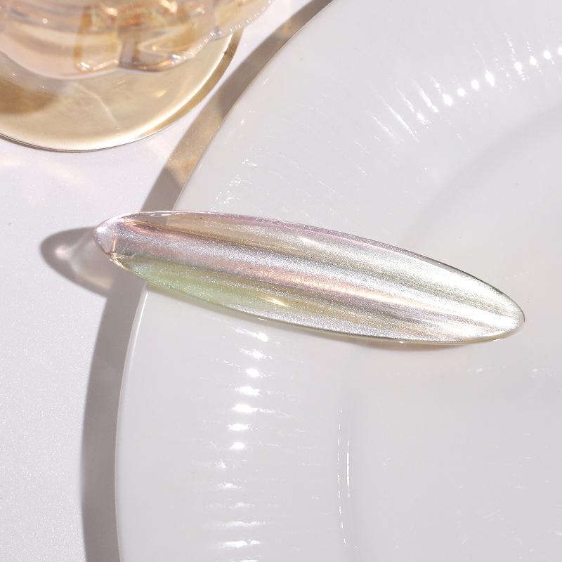 

Корейские заколки для волос для женщин, заколки для волос геометрической формы, зажим-уточка, цветные полоски, заколка для волос для девочек, аксессуары для волос, новинка