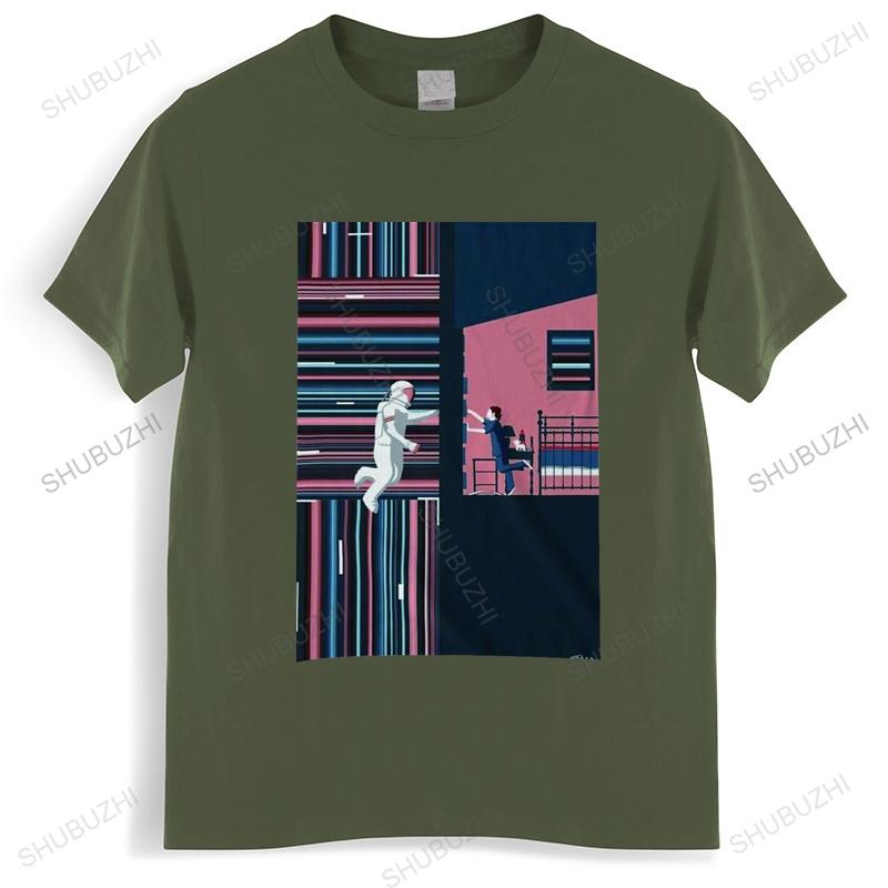 cotton tshirt Unisex summer tees Interstellar Active tShirt for Unisex tShirt for Women DMN Black