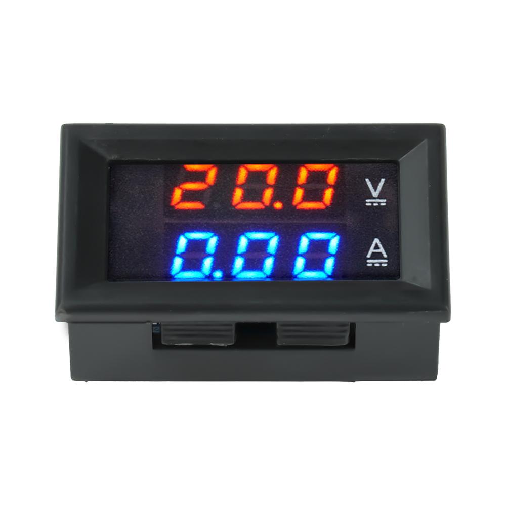 DC0-300V 10A 50A 100A Voltmeter Ammeter Dual Digital Volt Amp Meter Gauge LED display Meter Amperemeter Voltage Indicator H28UI5