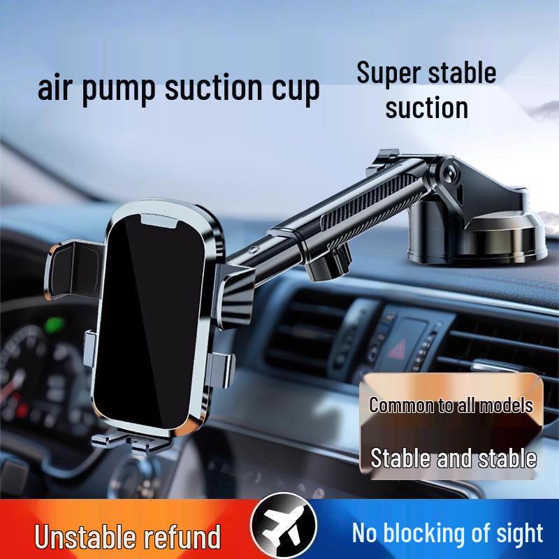 

Longqi Telescopic Car Phone Holder with Suction Cup for Dashboard Navigation