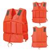 Lifesaving Adults Life Jacket Survival Whistle Foam Life Vest Aid Safety Jacket  Boating Surfing