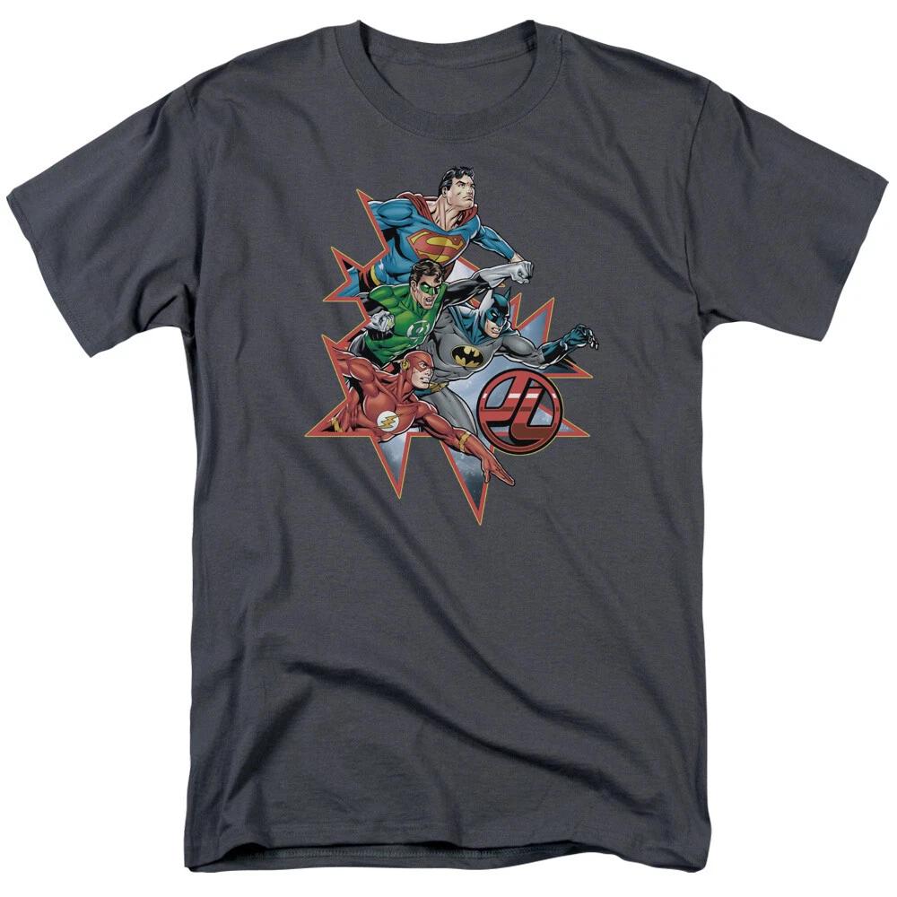 Justice League Of America  Starburst  T-Shirt - Regular or Tank - to 5X S
