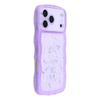 For iPhone 17 Pro Max Case Wavy Edge Epoxy TPU Shockproof Phone Cover