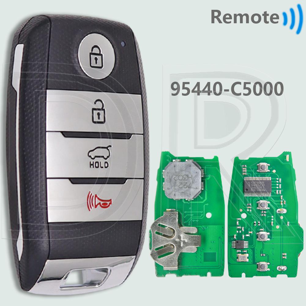 DR 95440-C5000/C5100/C5600/C6000/C6100 ID47 Chip 433MHz Keyless Go Proximity Car Remote Key For KIA Sorento 2016 2017 2018