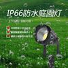 LED Garden Lights, Daylight White 6000K, 10W, 1280 Lumens, IP66 Waterproof, Rotatable (Up, Down, Left, Right), for Lawns and Landscapes, Ground-Mounte