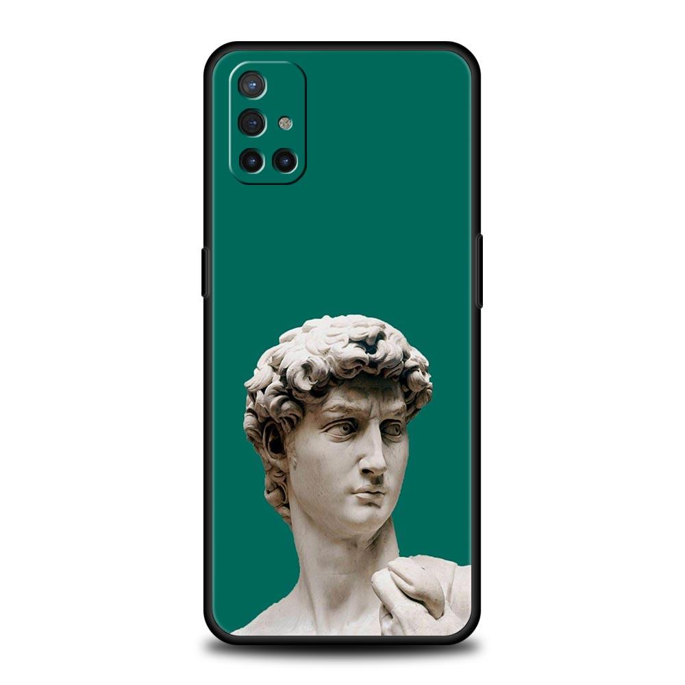 Mona Lisa Van gogh Oil Art Phone Case For OnePlus 10 9 Pro 9T 10R 9R 9RT 8T 8 7 6T 7T Nord 2T CE 2 5G N200 N10 N100 Black Cover