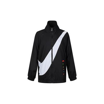 Sportswear Swoosh Woven Long-Sleeve Jacket For Spring Women Jackets Black DA0981-010