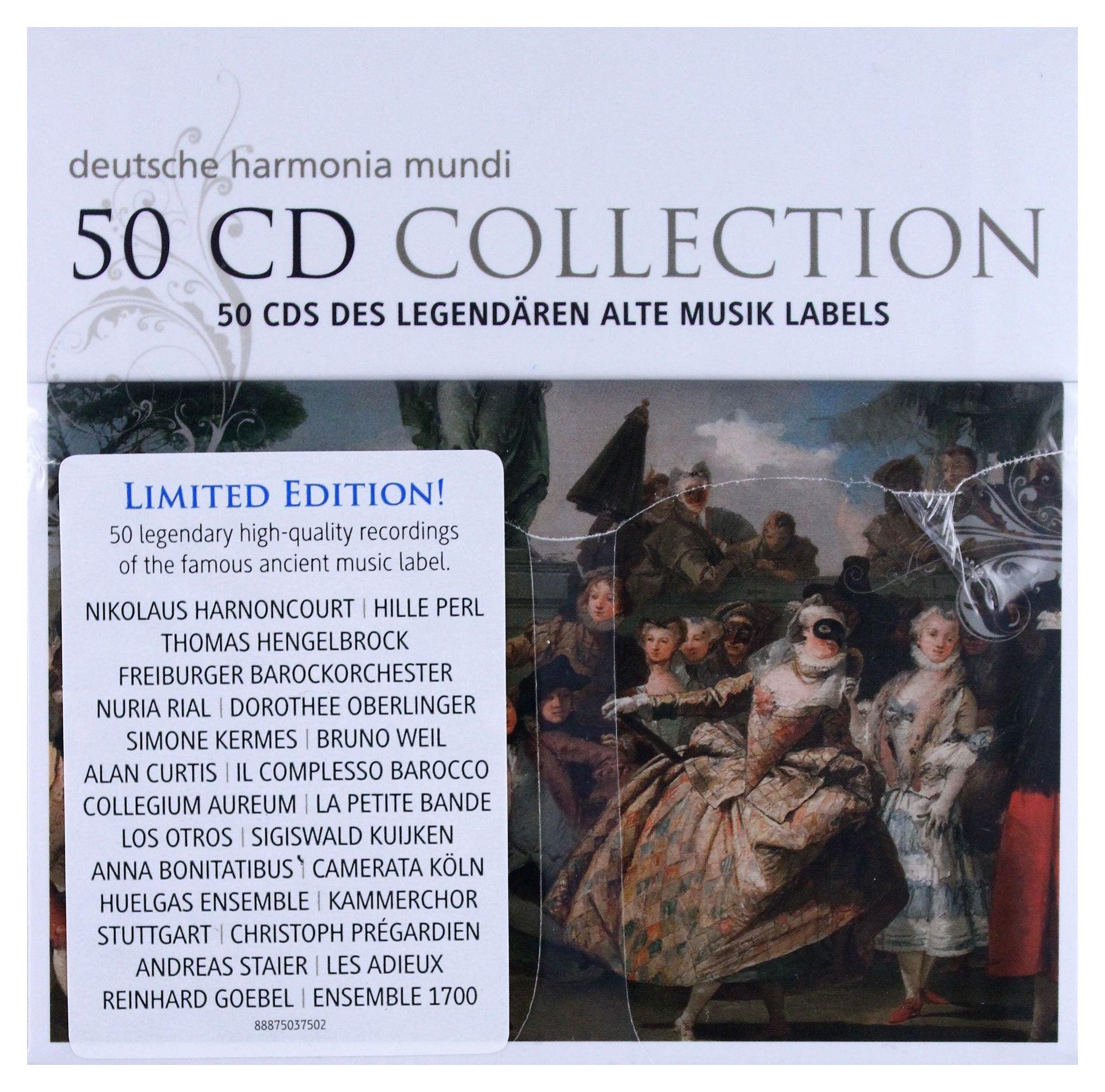 

Коллекция 50 CD deutsche harmonia mundi -