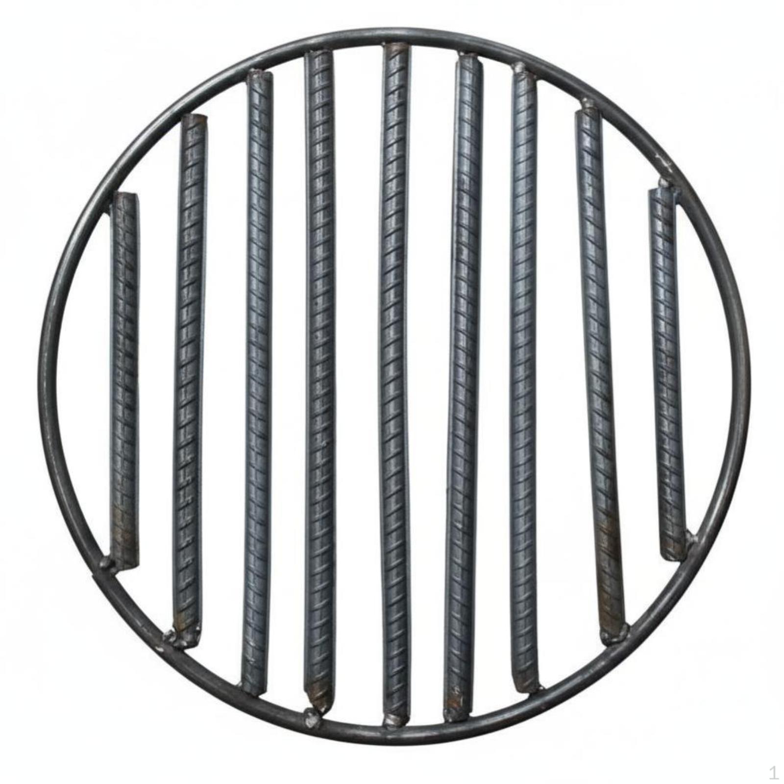 Heat Resistant Grill Grate, Steel Stove Rack, Round, High Temp