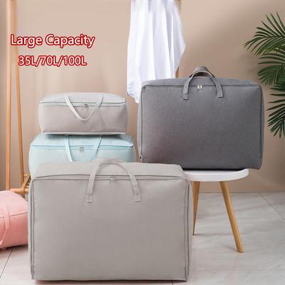 Schlafzimmer Steppdecke Aufbewahrungstasche Vliesstoff Große Kapazität Steppdecken Organizer Aufbewahrung Verschiedenes Kleiderorganizer Umzugsgepäck Packtasche