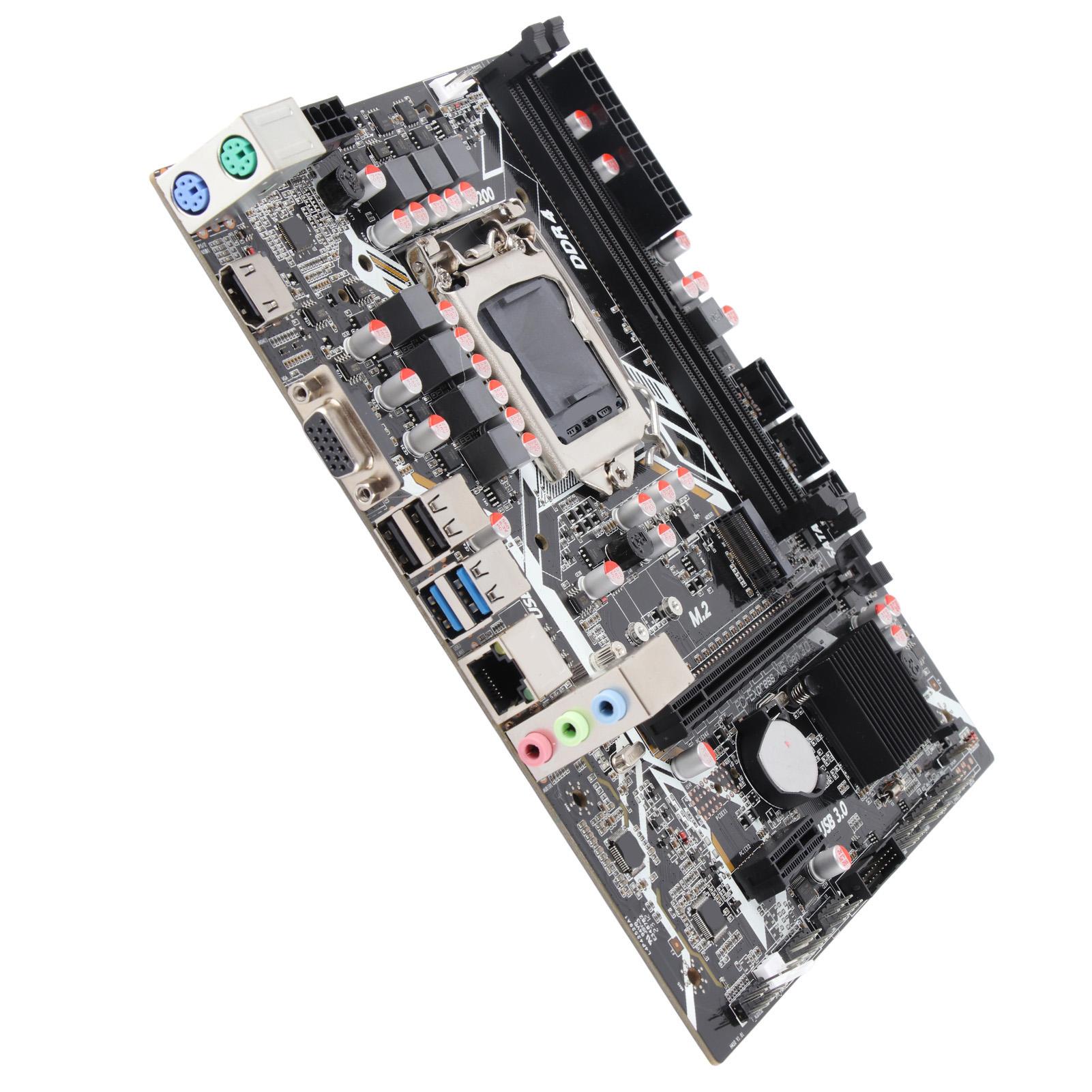 

Материнська плата H410 Двоканальна DDR4 NVME M.2 Інтерфейс Слот PCIE 16X Gen 3.0 Підтримка LGA 1200 ATX