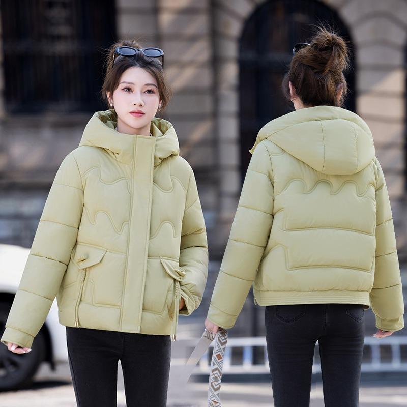Cotton clothes women's jackets winter new fashionable loose primary and secondary school students short thickened cotton-padded clothes