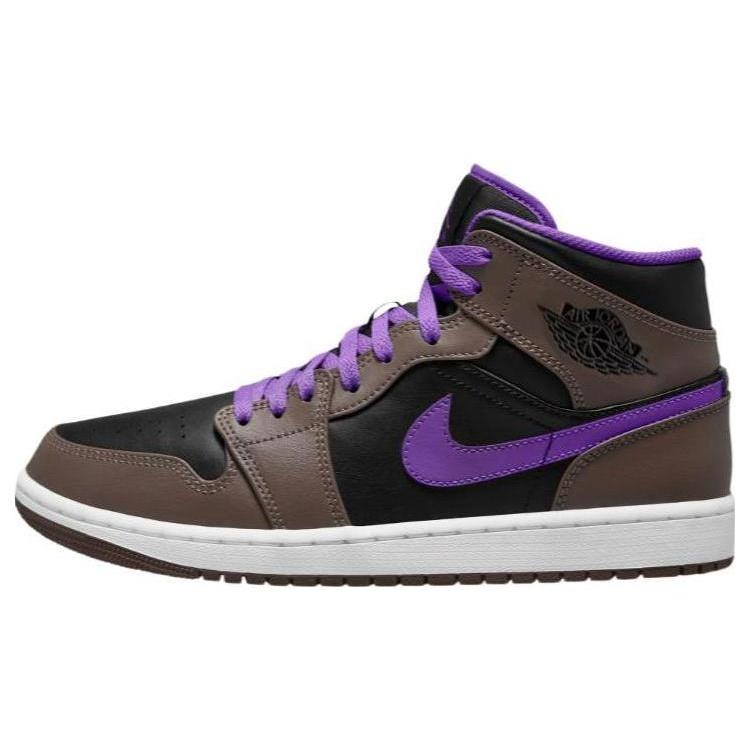 Air Jordan 1 Mid  Purple Mocha  Men s DQ8426-215 EU 40.5