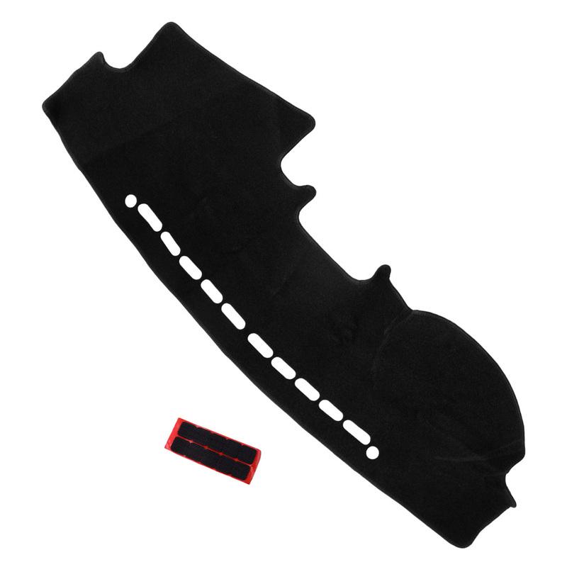 NO Audio Speaker Black Car Front Dashmat Dash Mat Dashboard Cover Carpet Pad Polyester Fit for Kia Sorento 2010 2011 2012 LHD