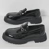 2025 Slip-On Loafers: Height-Boosting Large Size Shoes for Teenagers and Men