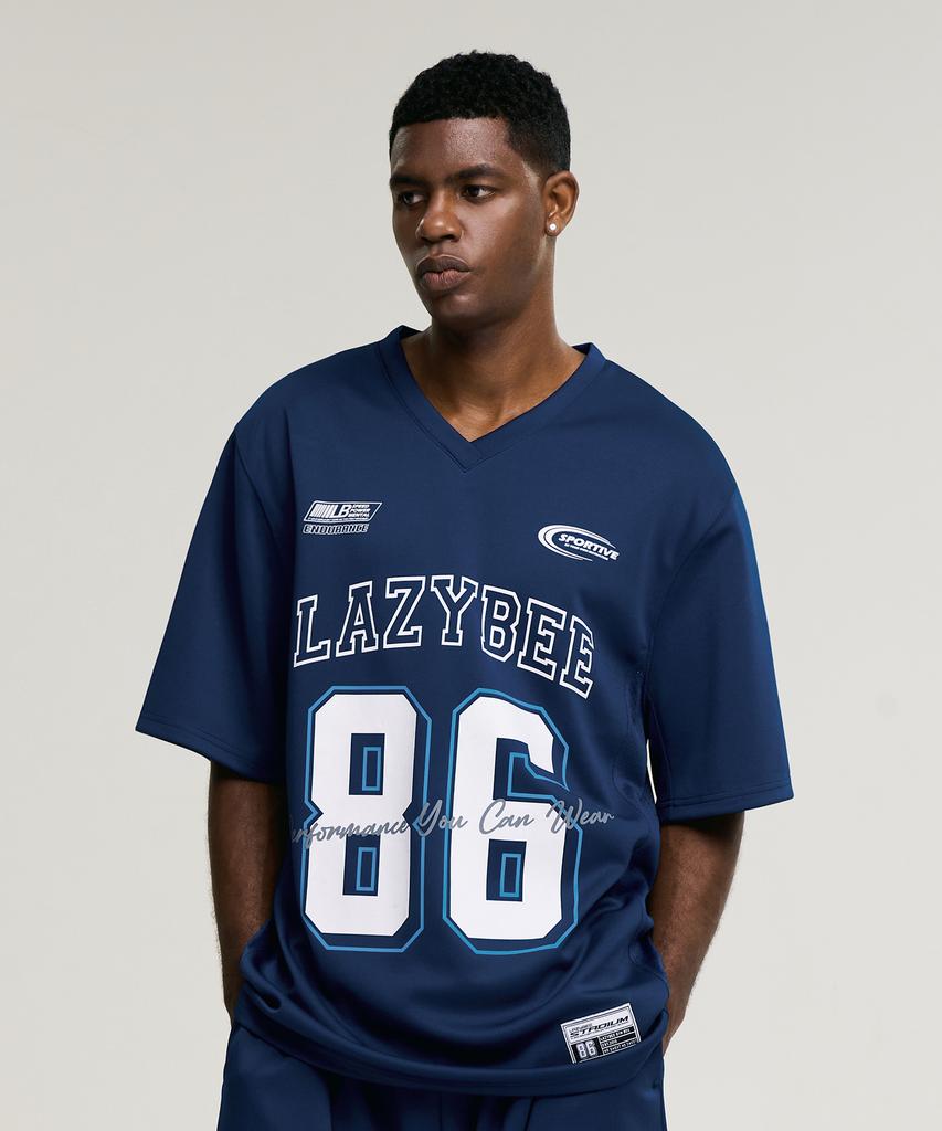 Leijibi Mixed Mesh Jersey Oversized Short Sleeve M (4 Colors)