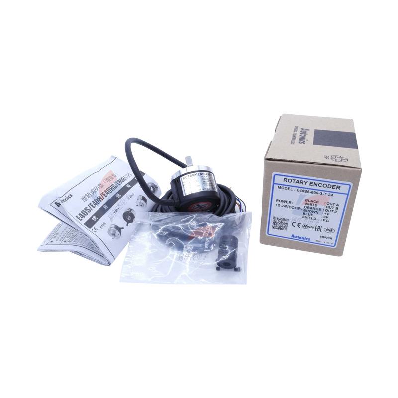 40mm Incremental Rotary Encoder E40S6-600-3-T-24 for Servo Motors in Light Industry E40S6-600-3-T-24