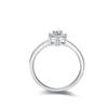 Lindon Klassischer Zirkonring aus Kupferlegierung, Damenschmuck, Hochzeitsversprechen, Partygeschenk