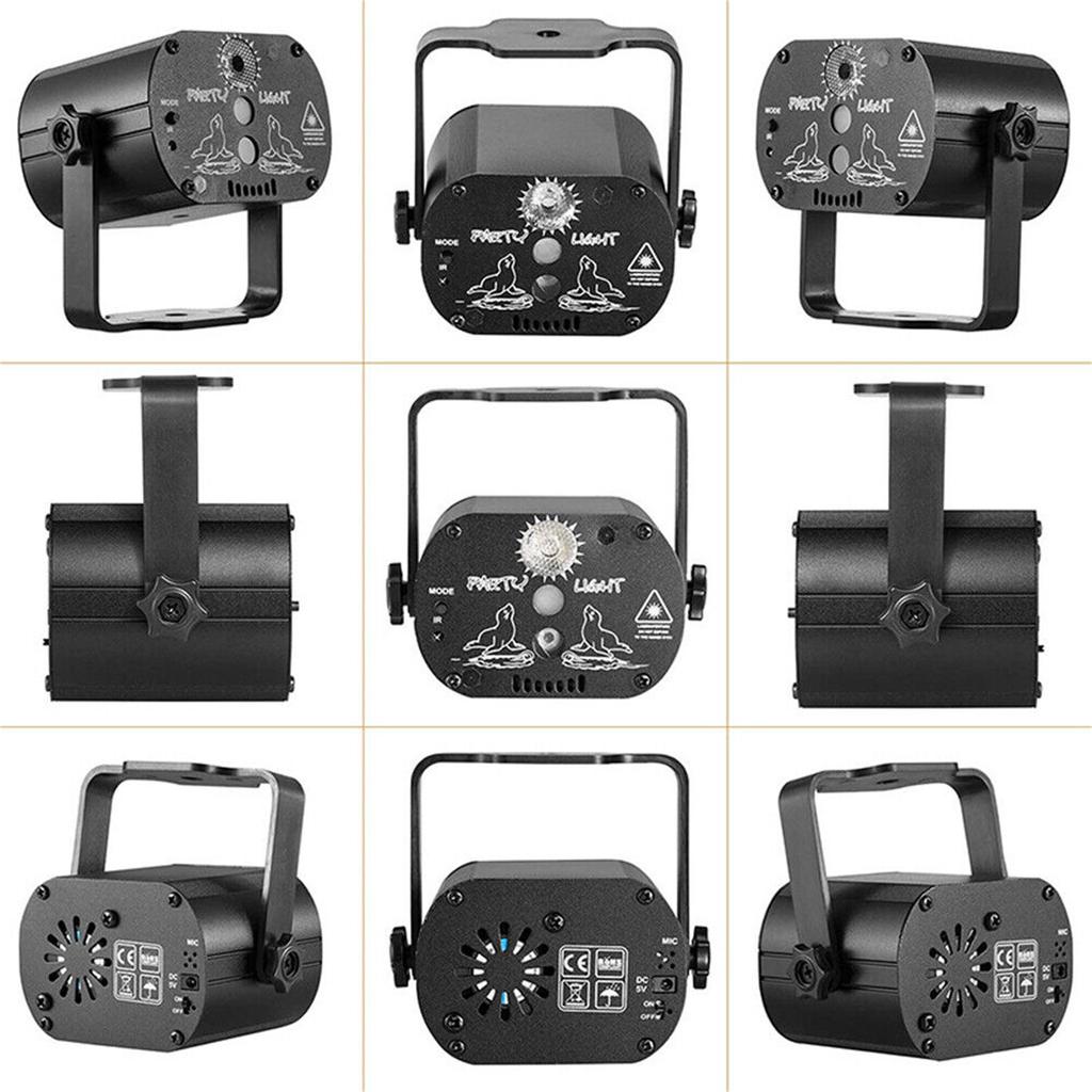 Led Projector Stage Light 60 Patterns Manual Remote Control Atmosphere Lamp For Disco Ktv Show Party Lighting