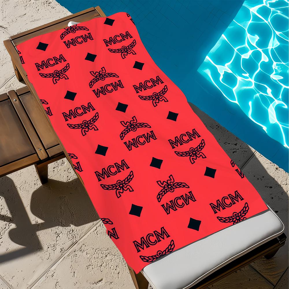 Logo Fashion M-M-MCM-ES Cool Towel Beach Quick Dry Soft Pool Towels Gift for Travel Gym Shower Camping sports