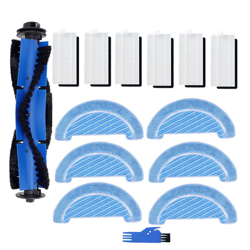 Compatible for Cecotec Conga 1090 1790 Titanium Ultra Robot Vacuum Spare Parts Accessories Main Side Brush Hepa Filter Mop Rag