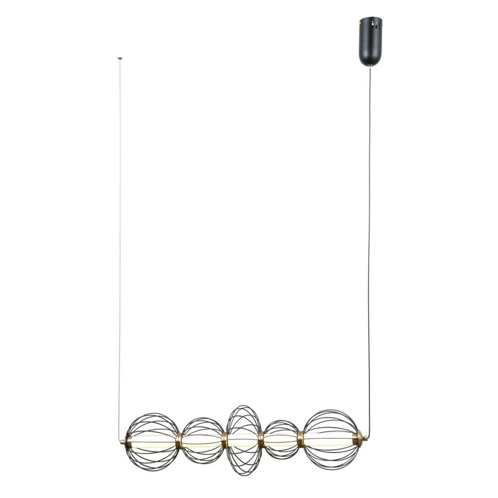 Lampa wisząca LED 18W RABEL PND-344221-5-BK Italux