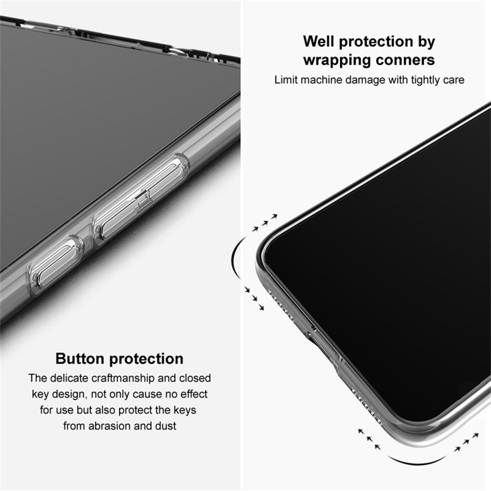 IMAK UX-5 Series Phone Cover for OnePlus 13 Case Shockproof TPU Clear Slim Phone Back Cover