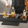 Bar Mat Rubber Coffee Bar Mats Anti-Slip Pvc Cup Mat Waterproof Heat Resistant Drain Mat For Bar Cafe Barista Cocktail Bartender