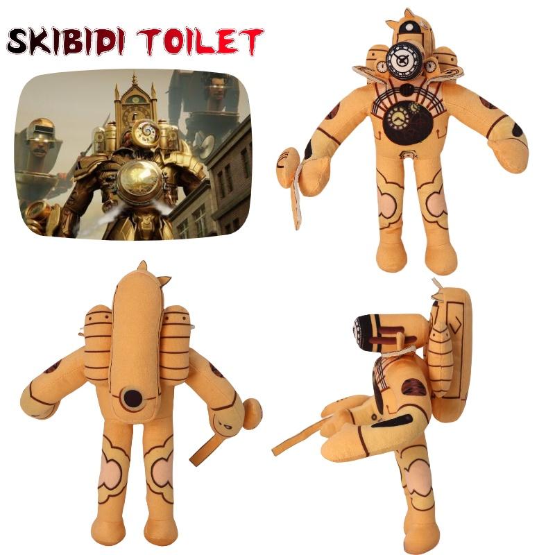 Skibidi Toilet Plush Super Combo King Of Clocks Pp Cotton Stuffed Toy