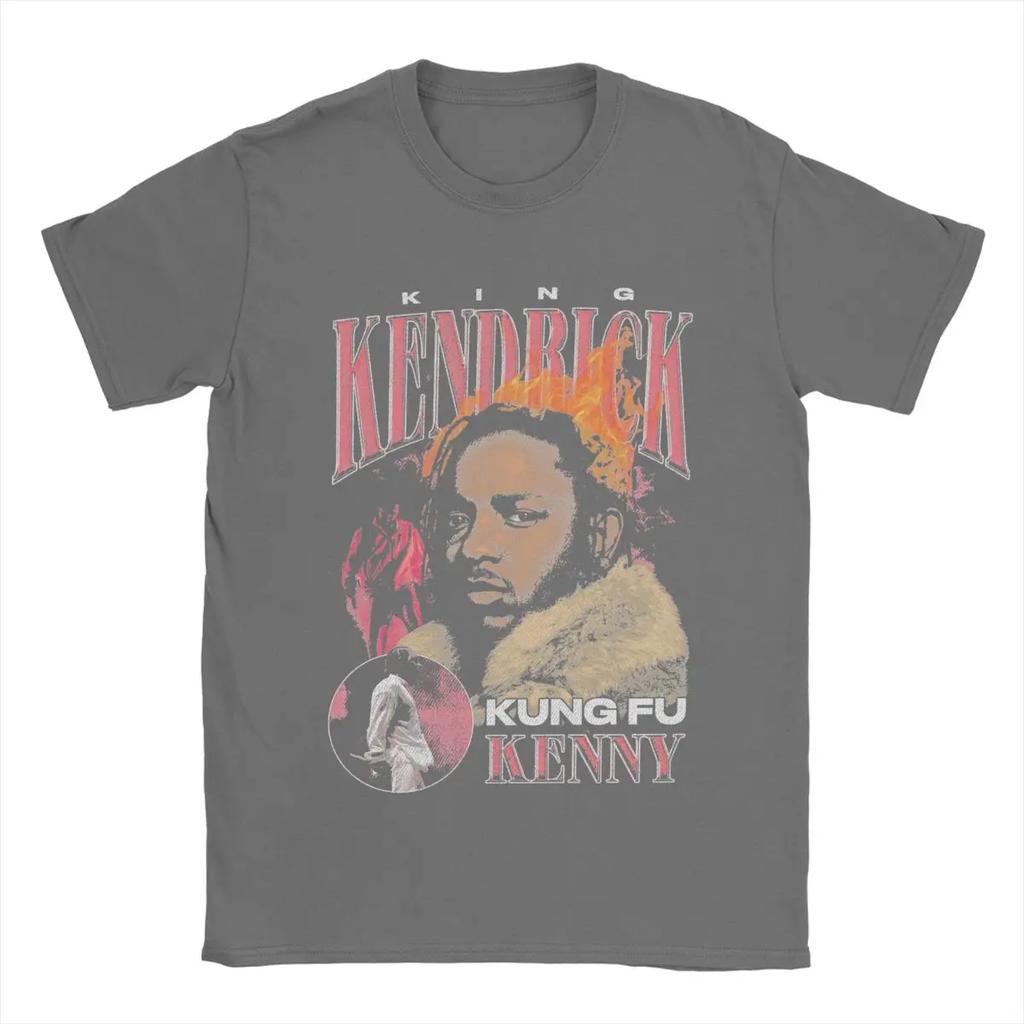 Kendrick Lamar 90s T Shirts Men Cotton Funny T-Shirt Round Neck Tees Short Sleeve Clothing Plus Size