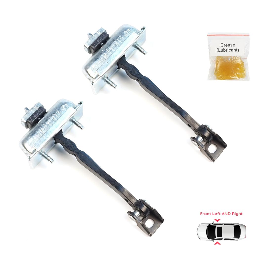 BDP1693-1 2 Pieces Front Door Hinge Brake Stop Check Assy Limiter Strap for Ford Ecosport MK2 2017-2022 Facelift 2092183