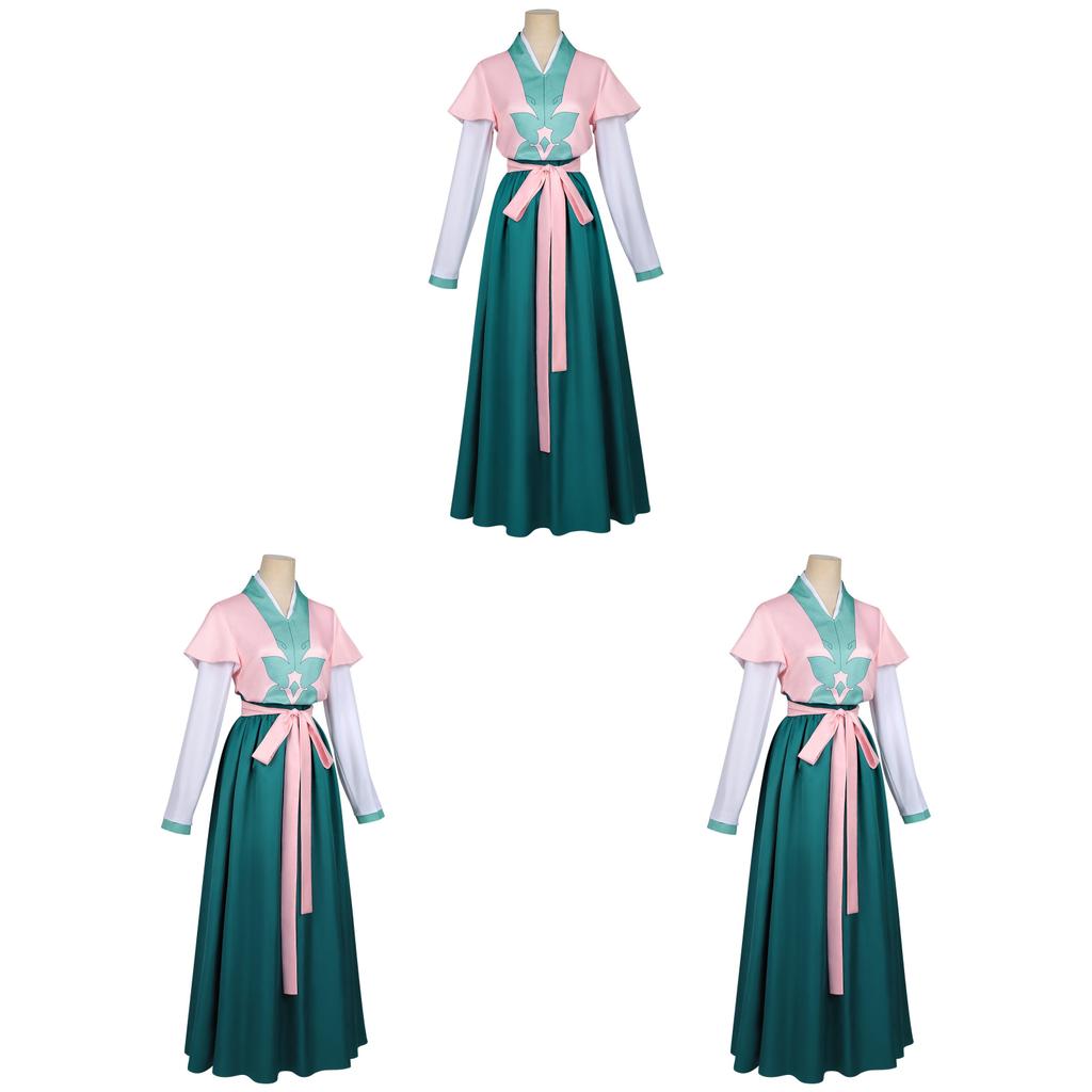 Under The Moonlight Cosplay Costume With Polyester Fabric For Anime Role Play And Stage Performance