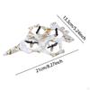 Foam Remote Control Airplane EVA Aircraft 6 Channel Outdoor Toy Portable USB Recahrgeable Waterproof