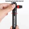 Dual-use CO2 Bicycle Pump Portable Aluminum Alloy Hand Tire Inflator High Pressure Road Bicycle Air Inflator Cycling Accessories