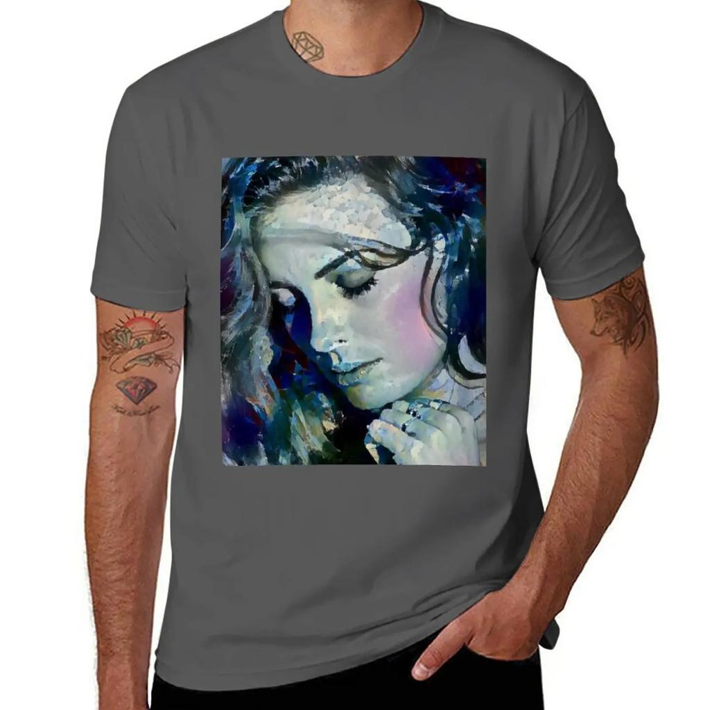Gillian Jacobs Portrait T-Shirt customs design your own korean fashion customs men t shirts