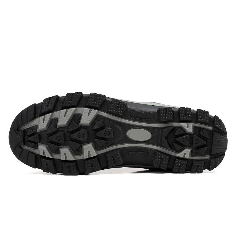 Fashion Men's Mountaineering Shoes 2024 Waterproof Winter Snowy Hiking Flat Shoes Original Men's Sports Anti Slip and Warm Outdoor Shoes