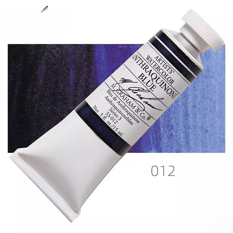 15ml / Tube American Watercolor Pigments Artist's Painting Art Supplies Hand-drawn Illustrations Creative Travel Water Color